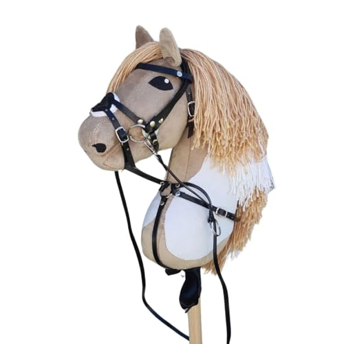 Hobby Horse Karamellpferd mit mexikanischem Kopf + Brustband GRATIS! / A3 von Generic