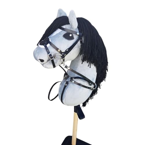 Hobby Horse Pferd GRAU 1 mit mexikanischem Kopf + Brustband GRATIS! / A3 von Generic