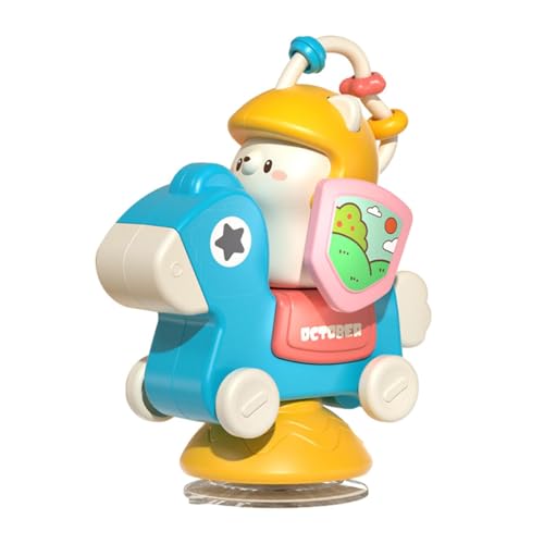 Hochstuhlspielzeug mit Saugkraft, Spielzeug mit Saugnapf für Hochstuhl, Cartoon-Saugnaktivität Klebriges Spielzeug, interaktives Beiß-Baby, Chew Table Spinner Teether für die Tou Hochstuhlspielzeug mit Saugkraft, Spielzeug mit Saugnapf für Hochstuhl, Cartoon-Saugnaktivität Klebriges Spielzeug, interaktives Beiß-Baby, Chew Table Spinner Teether für die Tou von Generic