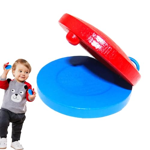 Castanets - Finger Castanets Spielzeug | Baby Musical Finger Castanets | Castanets Musikinstrument | Castanets Für Kinder | Lustige Hand Castanets | Spanische Handperkussionsinstrumente Für von Generic