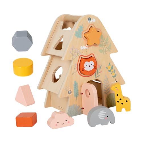 Holzform Sorter Hände auf Klassisches Holzspielzeug für Kinder Kinder Jungen Mädchen von Generic