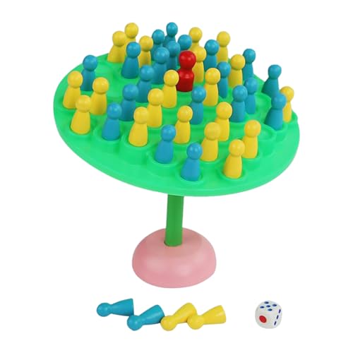 Holzmann-Baum, für Kinder, aus Holz, für Eltern und Kinder, interaktives pädagogisches Fokus-Trainingsspielzeug RKh070 (Green, 13.5x9.5cm) von Generic