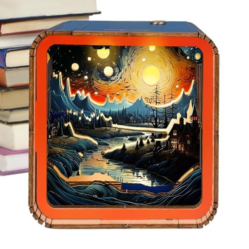 Holzpuzzle Kabelloses Nachtlicht 3D - Holzpuzzle Nachtlichter Ornamente, Puzzle Nachtlicht | Pädagogisches Puzzle-Spielzeug, Holzpuzzle Wireless 3D-LED-Nachtlicht, Licht Not Holzpuzzle Kabelloses Nachtlicht 3D - Holzpuzzle Nachtlichter Ornamente, Puzzle Nachtlicht | Pädagogisches Puzzle-Spielzeug, Holzpuzzle Wireless 3D-LED-Nachtlicht, Licht Not von Generic