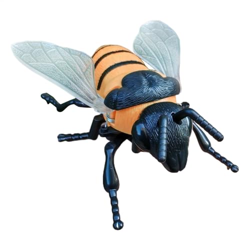 Honey Bee Toys – Uhrwerk-Bienenfigur, realistische Honigbienenfigur, Modellfigur, Lernspielzeug für, Mädchen und Kinder im Alter von 3–5 Jahren von Generic