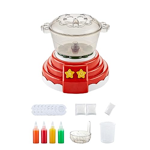 Hot-Pot-Küchenspielzeug, Hot-Pot-Kochspielzeug aus Kunststoff, Küchenzubehör, Spielset für Kleinkinder, Vorschulkinder, Mädchen und (Rot) von Generic