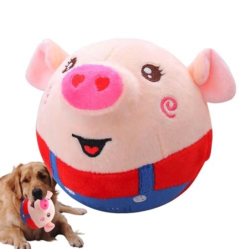 Hüpfball für Hunde, interaktives Hundespielzeug | Springendes Kaninchenspielzeug | Waschbares und quietschendes interaktives Spielzeug für Welpen, Bälle für kleine Hunde, um sie zu beschäftigen Hüpfball für Hunde, interaktives Hundespielzeug | Springendes Kaninchenspielzeug | Waschbares und quietschendes interaktives Spielzeug für Welpen, Bälle für kleine Hunde, um sie zu beschäftigen von Generic