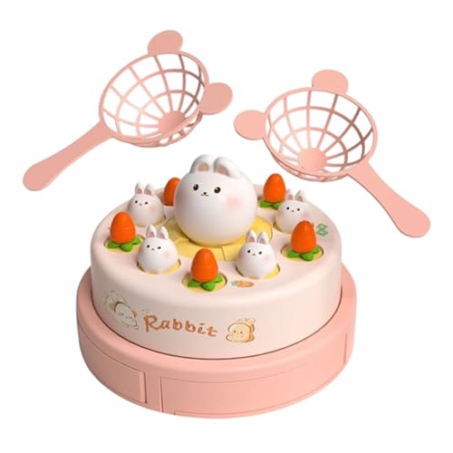 Hüpfen und Fangen Spiel - Kaninchen Spielzeug für Kinder mit Musik - Tragbares Interaktives Spiel für Karneval Schule Reise Geburtstage Hüpfen und Fangen Spiel - Kaninchen Spielzeug für Kinder mit Musik - Tragbares Interaktives Spiel für Karneval Schule Reise Geburtstage von Generic