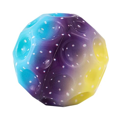 Hüpfspielzeug, hüpfende Kugel, unterhaltsame Miniatur, elastischer Nano-Sprungball, Hüpfball, Stopfer aus farbigem Gummi, Sprungball, Geschenk für von Generic