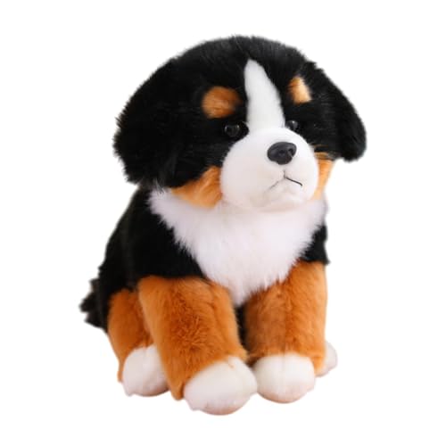 Hunde-Plüschtier, Sofa-Ornamente, umarmendes Plüschtier, Kuscheltiere für Kinder, Berner Sennenhund von Generic