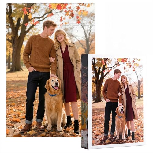 Individuelle Puzzles von Foto – Personalisiertes Puzzle mit Ihrem Bild, 300/500/1000 Teile, einzigartige Puzzle-Geschenke für Familie, Paare, Haustiere, für Weihnachten, Geburtstage, Hochzeiten Individuelle Puzzles von Foto – Personalisiertes Puzzle mit Ihrem Bild, 300/500/1000 Teile, einzigartige Puzzle-Geschenke für Familie, Paare, Haustiere, für Weihnachten, Geburtstage, Hochzeiten von Generic