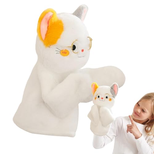 Interaktive Handpuppe – Plüsch-Boxpuppe | Kung-Fu-Boxer-Plüsch-Tier-Action-Puppe, Handpuppe, Boxspielzeug, Verspielte Hand-Plüschpuppe Für Bildung, Geschichtenerzählen, Rollenspiele, Halloween von Generic