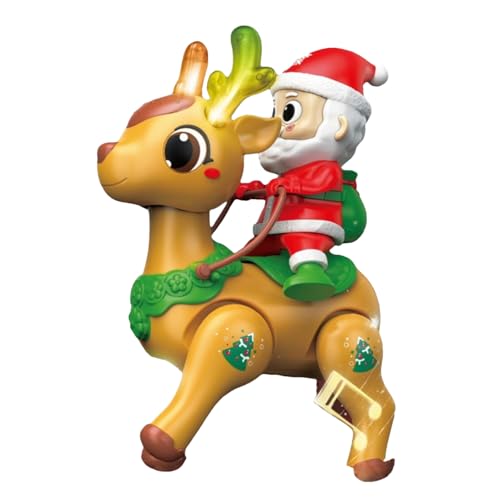 Interaktives Spielzeug Für Kinder | singender kriechender Weihnachtsmann mit Lichteffekten | Lustige Figur Für Motorik Entwicklung Anfängliches Lernen Kinder Kleine Geschenke Weihnachtsfeiern Interaktives Spielzeug Für Kinder | singender kriechender Weihnachtsmann mit Lichteffekten | Lustige Figur Für Motorik Entwicklung Anfängliches Lernen Kinder Kleine Geschenke Weihnachtsfeiern von Generic