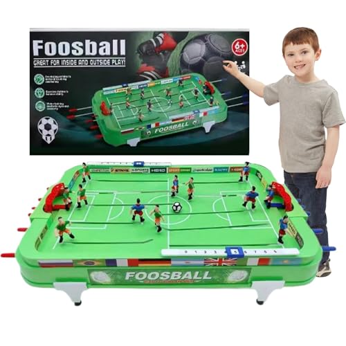 Interaktives Tischfußballspiel,Interaktives Tischfußballspiel - Brettspiel Desktop Tischsport Für Kinder Erwachsene,Fußballspiel, Lustiges Tischfußballspiel Für Bar, Camping, von Generic