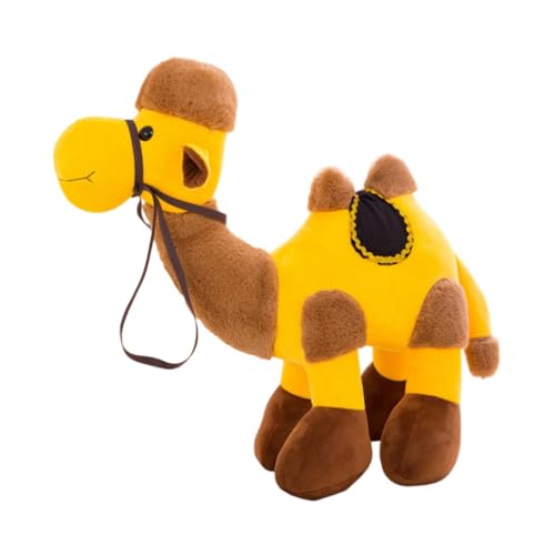 Kamel-Plüschtier, Kamel, ausgestopfte Puppe, Kuscheltier, Umarmungsspielzeug für Erwachsene, Kinder, 50cm von Generic