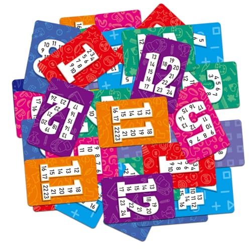 Karteikarten für Kinder,Mathe-Karteikarten - Mathe-Lern- und Bildungsspielzeugspiel,Mathe-Lern- und Bildungsspielzeugspiel, Lernkarten für frühes Lernen, pädagogische Karten für frühes Lernen von Generic