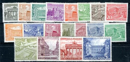 Kayser Berlin 1949 42-60 ** POSTFRISCH SCHÖNER Satz BAUTEN (F6717 von Generic