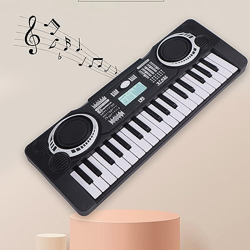 Keyboard-Klavier für Kinder, Klarer Klang, Multifunktionales, Leichtes, Pädagogisches, Tragbares Elektronisches Keyboard-Spielzeug Zum Spielen (25 Tonart (mit Musikpartitur)) von Generic