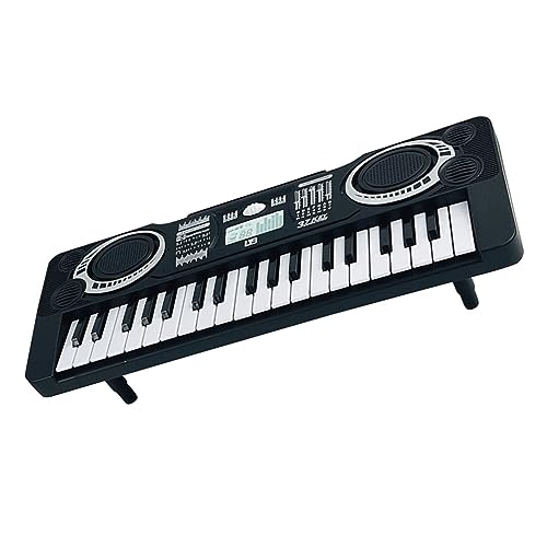 Keyboard-Klavier für Kinder, Klarer Klang, Multifunktionales, Leichtes, Pädagogisches, Tragbares Elektronisches Keyboard-Spielzeug Zum Spielen (37 Tasten (mit Musikpartitur)) von Generic