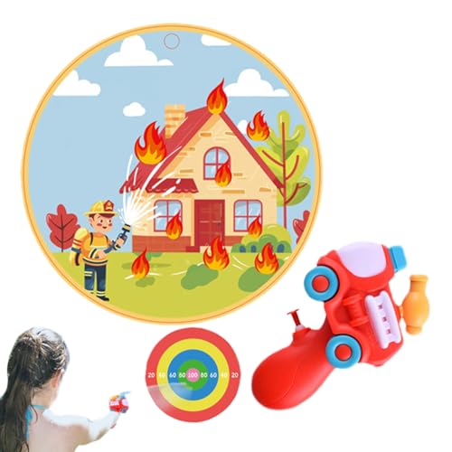 Kids Firefighter | Outdoor-Temperaturdetektion Squirter | Wasserkampfspielzeug für Pool Beach Garden Park | Sommerwasser-splay-Spielzeug für Mädchen | Fun Activity Kids Firefighter | Outdoor-Temperaturdetektion Squirter | Wasserkampfspielzeug für Pool Beach Garden Park | Sommerwasser-splay-Spielzeug für Mädchen | Fun Activity von Generic