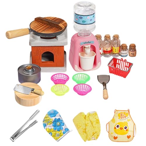 Kids Kitchen Accessoires - tun Sie Cooking Toys | Spielen Küchenzubehör Sets Kleinkindkochutensilien Spielzeug 3-5 Jahre alte Kinder von Generic