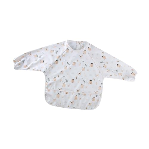 Kinder, Tragbares Langarmshirt Zum Malen von Babys Und Essenden Kindern, Stil b von Generic