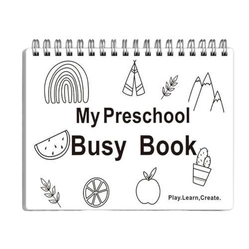 Kinder Lernbücher - Beschäftigungsbuch Für Kindergartenkinder,Pädagogisches Lernmaterial Homeschool Schule Vorschule Kindergarten Reise Flugzeug Kinder Lernbücher - Beschäftigungsbuch Für Kindergartenkinder,Pädagogisches Lernmaterial Homeschool Schule Vorschule Kindergarten Reise Flugzeug von Generic