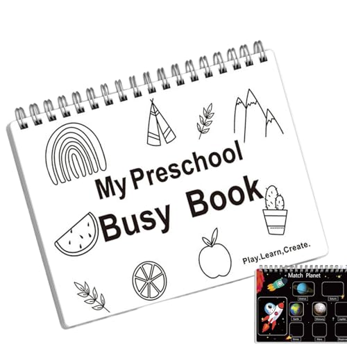 Kinder Lernbücher - Frühförderung Aktivitätsbuch für Kleinkinder - Schreibübungsordner Homeschool Material Für Zu Hause Unterwegs Kindergarten Kinder Lernbücher - Frühförderung Aktivitätsbuch für Kleinkinder - Schreibübungsordner Homeschool Material Für Zu Hause Unterwegs Kindergarten von Generic