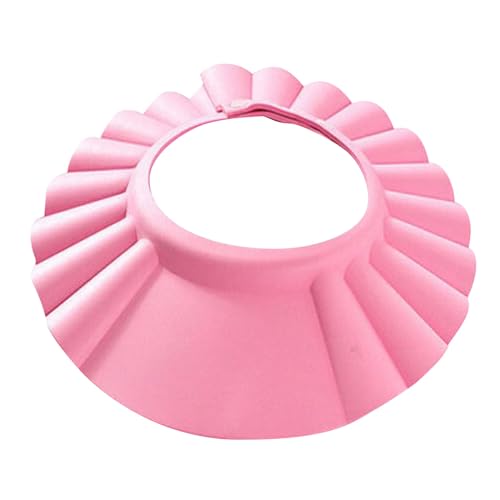 Kinder-Shampoo-Haube, Baby-Shampoo-Haube, Kinder-Duschhaube, Kinder-Shampoo-Haube, verstellbare Duschhaube Lds076 (Pink, 15x15x2cm) von Generic