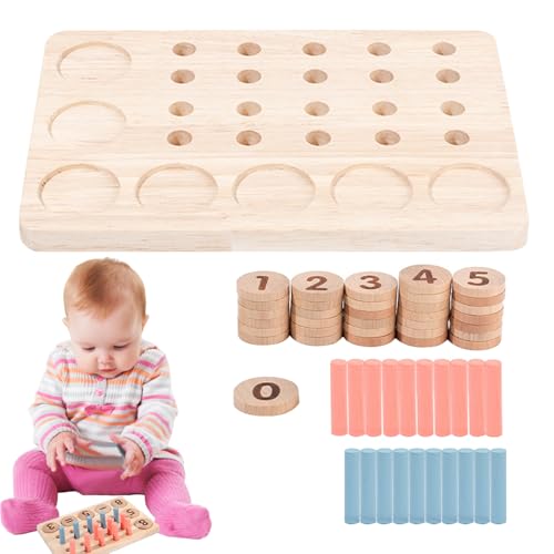 Kinder-Spielzeug: Interaktives Lernspiel, Entwicklung von Fähigkeiten für die frühe Bildung, sensorisches Puzzlespiel, Werkzeuge für Feinmotorik, Spielzeug Kinder-Spielzeug: Interaktives Lernspiel, Entwicklung von Fähigkeiten für die frühe Bildung, sensorisches Puzzlespiel, Werkzeuge für Feinmotorik, Spielzeug von Generic