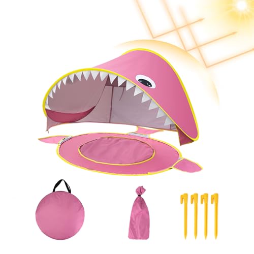 Kinder Spielen, am für Kinder, Baldachin für Schatten im Cartoon-, faltbares Playhouse wasserdicht, UV-Schutz, eingebauter Pool für Picknick für die Kinder Spielen, am für Kinder, Baldachin für Schatten im Cartoon-, faltbares Playhouse wasserdicht, UV-Schutz, eingebauter Pool für Picknick für die von Generic