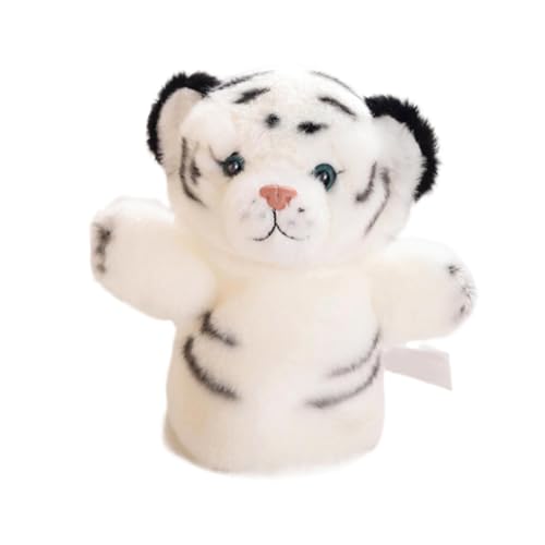 Kinderpuppen,Handpuppen für Kinder, Plüsch Tiger Handpuppen, Niedliche kleine Tigerpuppe, interaktives Stofftierspielzeug, Rollenspiel für Kinder, und Mädchen, Theater-Geschichtenerzählparty von Generic