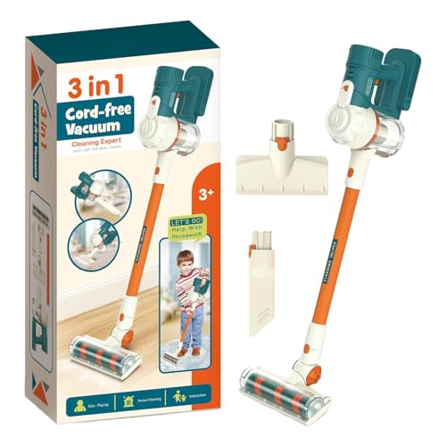 Kinderspielzeug-Set zum Reinigen von Kindern, Staubsauger für Kinder funktioniert wirklich | Staubsaugerspielzeug für Mädchen Haus Reinigung | Lustiger Staubsauger Spielzeug Kinderspielzeug-Set zum Reinigen von Kindern, Staubsauger für Kinder funktioniert wirklich | Staubsaugerspielzeug für Mädchen Haus Reinigung | Lustiger Staubsauger Spielzeug von Generic