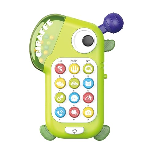 Kindertelefon, Kinder-Smartphone - Kinderbeleuchtung Cartoon Spielzeug Telefon - Lerntelefon für Kinder, Erleuchtungsgeschichtenmaschine, simuliertes mobiles Spielzeug für die frühe Bildung von Generic