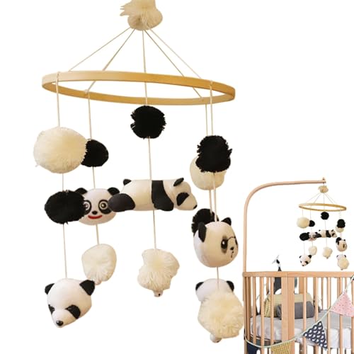 Kinderzimmer-Mobile, Spiral-Autositz-Spielzeug Junge, buntes Autositz-Mobile für Babys, Panda, Astronauten-Design für Kinderzimmer-Dekoration, Mädchen-Autositz-Spielzeug von Generic