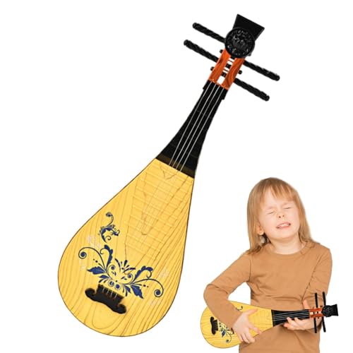 Klassisches Pipa -Spielzeug - -Simulation Pipa Music Toy, Folk Music Instrument Toy | Vorschule Bildungsmusikinstrument, Kinder traditionelles Streichinstrument, Interactive Learning Toy für von Generic