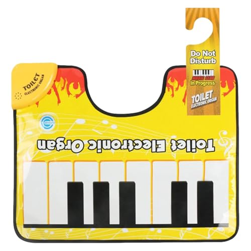 Klaviermatte - WC, Klaviertastaturmatte, Töpfchen-Teppich | Lustige Musikmatte für und Mädchen, Musikspielmatte für Badezimmer, WC-Vorleger inkl Klaviermatte - WC, Klaviertastaturmatte, Töpfchen-Teppich | Lustige Musikmatte für und Mädchen, Musikspielmatte für Badezimmer, WC-Vorleger inkl von Generic