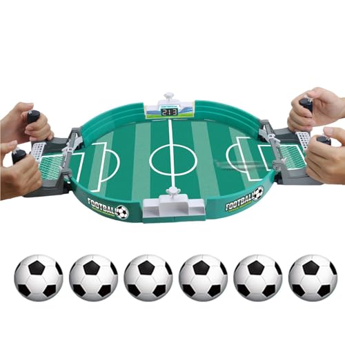 Kleines Fußball-Handspiel | Mini-Tischfußball-Fußball – Doppeltes Fußballfeld-Spielzeug, Tischfußball-Spielzeug, Eltern-Kind-Spaß von Generic