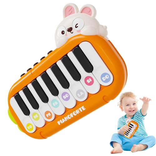 Kleines Keyboard-Spielzeug – Klavierspielzeug für Kinder, Musikspielzeug für Kinder, Musik-Keyboard-Klavierspielzeug | Frühes Lernen, pädagogische Klaviertastatur, Erlernen elektronischer Kinderinstru von Generic