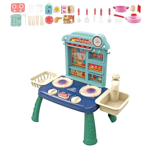 Kochspiel-Set für Kleinkinder, Kochset zum Kochen, 27-teiliges Kochset zum Spielen, Küchenzubehör für interaktives Spielzeug Kochspiel-Set für Kleinkinder, Kochset zum Kochen, 27-teiliges Kochset zum Spielen, Küchenzubehör für interaktives Spielzeug von Generic