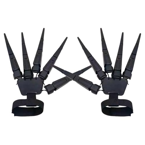 Kostüm Skelett Hände – 180 g Fingerverlängerungen des Skeletts, Horror Cosplay Hands, Halloween Scary Kostüm Handschuhe | Zubehör für Männer und Frauen Play Haunted House T Kostüm Skelett Hände – 180 g Fingerverlängerungen des Skeletts, Horror Cosplay Hands, Halloween Scary Kostüm Handschuhe | Zubehör für Männer und Frauen Play Haunted House T von Generic