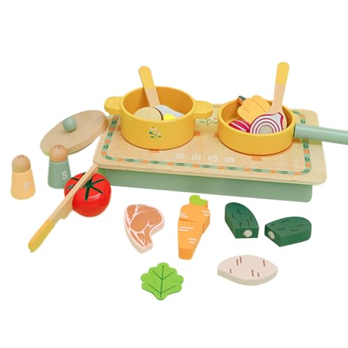 Küchenspielzubehör für Kleinkinder, Küchenspielset für Kleinkinder, Küchenspielzeug, Küchenspielzeug tut so, als würden realistische Töpfe, Schaufeln, Gemüse für Feinmotorik Deve Küchenspielzubehör für Kleinkinder, Küchenspielset für Kleinkinder, Küchenspielzeug, Küchenspielzeug tut so, als würden realistische Töpfe, Schaufeln, Gemüse für Feinmotorik Deve von Generic