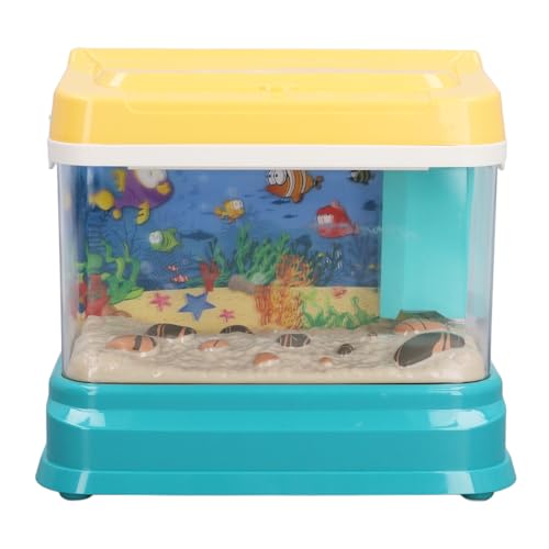 Künstliches Aquarium, Kunststoff-Aquarium-Angelspielzeug, Elektrisches Aquarium-Spielzeug, Künstliches Elektrisches Aquarium-Spielzeug mit Musik und Lichtern, von Generic