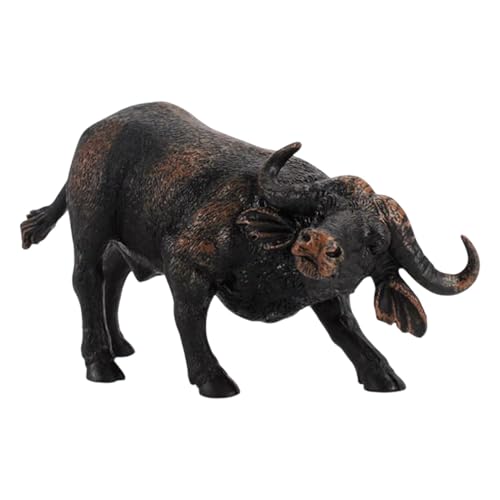 Kuhtiere Figuren, Kuh Spielzeug Action Figur Bullenstatue Modell Farm Animal Toys Landschaftsornament für Schlafzimmer Küche Restaurant von Generic