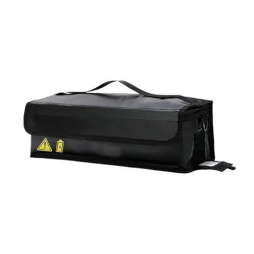 Ladetasche für Elektrofahrräder, sichere Tragetasche, Transporttasche, hochtemperaturbeständig, wasserdicht, Aufbewahrungsschutz, Schulter 41x12x13cm von Generic