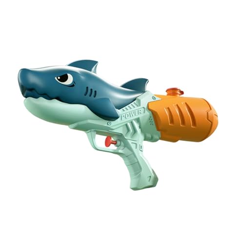 Wasserpistole 500ml Wassertank mit Großer Reichweite 5-8m, Water Soaker Blaster Toy Portable, Sommer Wasserspielzeug, Tragbares Wasserspiel-Kampfspielzeug für Kinder Schwimmbad, Blauer Hai Wasserpistole 500ml Wassertank mit Großer Reichweite 5-8m, Water Soaker Blaster Toy Portable, Sommer Wasserspielzeug, Tragbares Wasserspiel-Kampfspielzeug für Kinder Schwimmbad, Blauer Hai von Generic