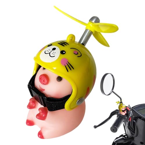 Lenkerspielzeug, Motorrad -Lenkerspielzeug - Schöne Tiere Für Tiere | Fun Schweinefleisch -Lenker -Ornament, Chucherías -Dekoration Für Mädchen von Generic