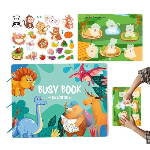 Lernbuch, beschäftigtes Buch für – Assoziationsspiel mit Aufklebern zum Thema Lebenskompetenzen für Übungen zur kognitiven Erziehung, Feinmotorik-Spielzeug für die Aktion Lernbuch, beschäftigtes Buch für – Assoziationsspiel mit Aufklebern zum Thema Lebenskompetenzen für Übungen zur kognitiven Erziehung, Feinmotorik-Spielzeug für die Aktion von Generic
