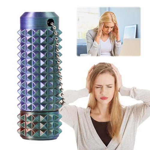 Little Ouchies Schmerz-Lenker Spielzeug, Beruhigender Schlüsselanhänger, 3D-Gedruckter Noppen-Massage-Roller, Stacheliger Grippie Stim Schlüsselanhänger für Erwachsene & Jugendliche Little Ouchies Schmerz-Lenker Spielzeug, Beruhigender Schlüsselanhänger, 3D-Gedruckter Noppen-Massage-Roller, Stacheliger Grippie Stim Schlüsselanhänger für Erwachsene & Jugendliche von Generic