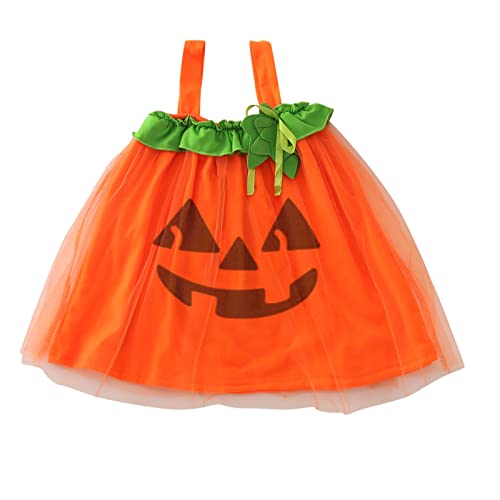 Mädchen Halloween Kostüm Baby Halloween Kostüm Outfit Gothic VampirKostüm Prinzessin Süße Geister Kinderkleidung HexenKostüm Mädchen Karneval Party Fasching Kleid Fancy Cosplay Halloween Party von Generic