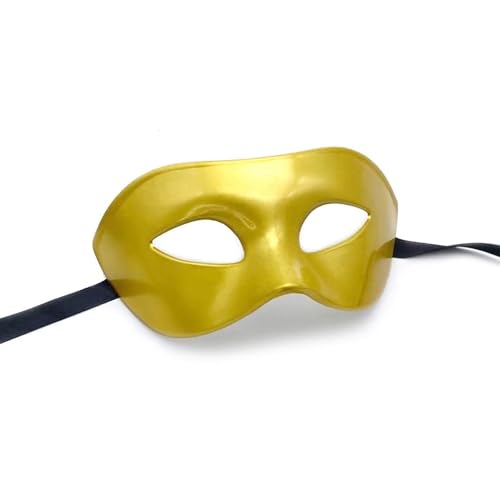 Männer Retro Handsome Make-up Ball Maske Halloween Party Rollenspiel Karneval Maske Karneval Kostüm Maske Kostüm Party Bar Halbe Gesichtsmaske(A) von Generic